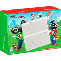 New Nintendo 3DS Console [Super Mario White Edition] (Complete)