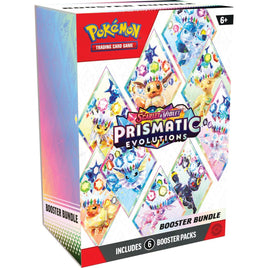 Pokémon TCG Scarlet & Violet Prismatic Evolutions Booster Bundle