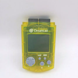 Sega Dreamcast Visual Memory Unit (Clear Yellow)