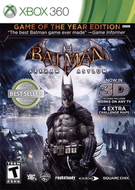 Batman Arkham Asylum [Game of the Year] (Xbox 360)